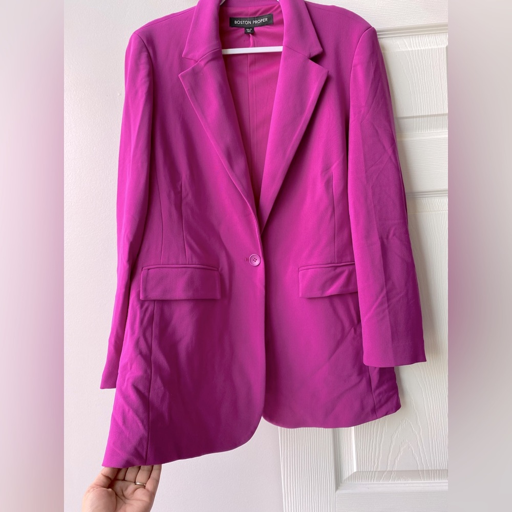 Boston proper blazer size 16